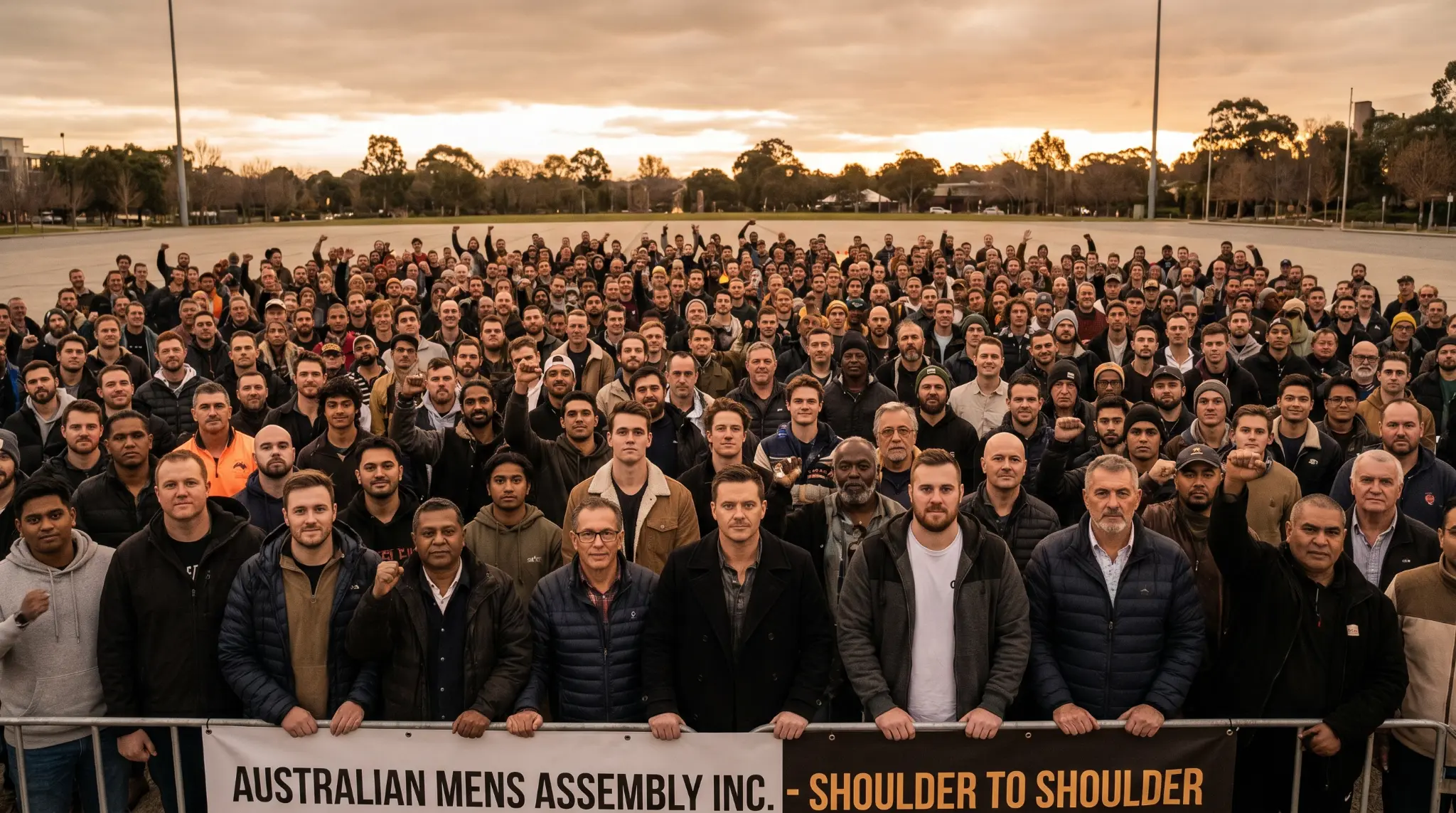 Australian Mens Assembly - Shoulder to Shoulder